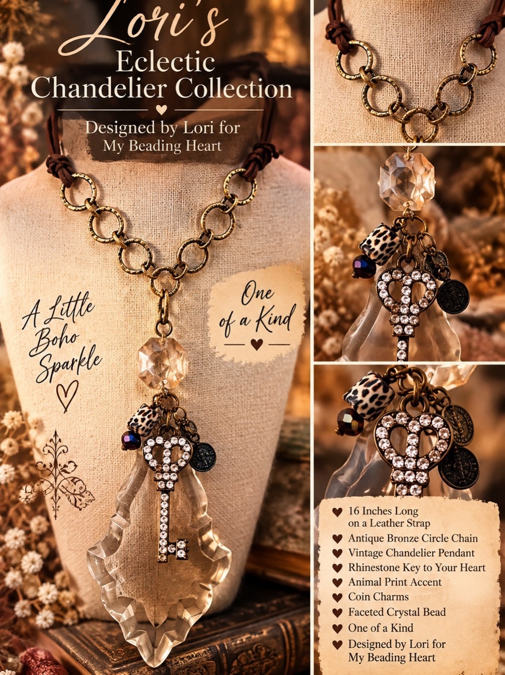Lori’s Eclectic Chandelier Collection | NWT